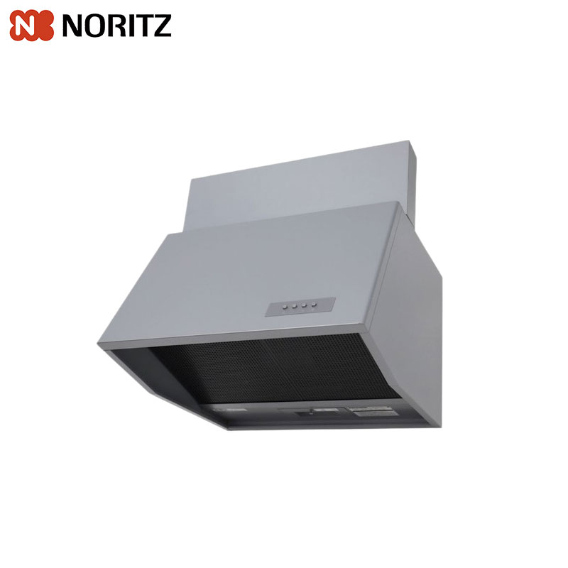 レンジフード[シロッコファン][幅75cm][総高さ75cm][ブーツ型][前幕板付属][シルバー]