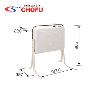 油タンク[容量：82L][溶融亜鉛メッキ鋼板(粉体塗装)][給湯器部材]