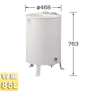 油タンク[容量：85L][給湯器部材]