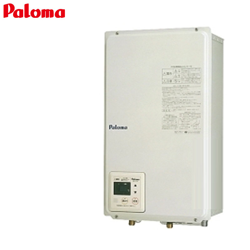 ガス給湯器[本体+組込リモコン][屋内壁掛型][後方排気][強制給排気][給湯専用][オートストップ][16号][15A]