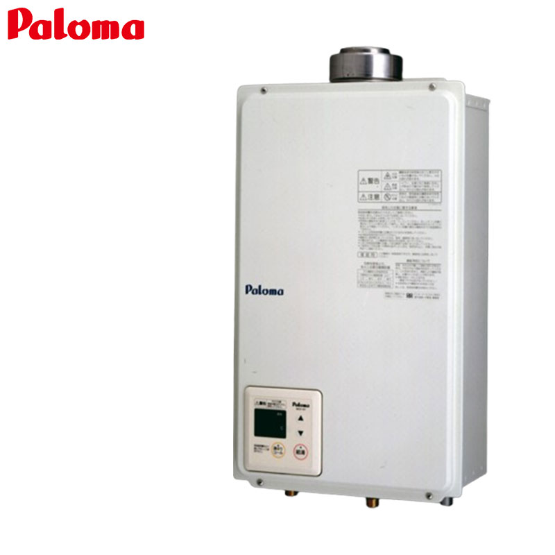 ガス給湯器[本体+組込リモコン][屋内壁掛型][上方排気][強制給排気][給湯専用][オートストップ][16号][15A]