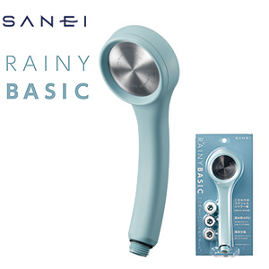 シャワーヘッド[レイニーベーシック][ブルー]