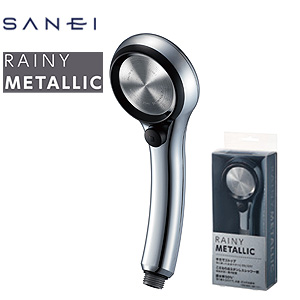 シャワーヘッド[レイニーメタリック][ホワイト]