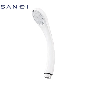 シャワーヘッド[低水圧用][アダプター付][ホワイト]