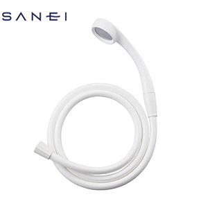 シャワーヘッドセット[フラット][ホース][長さ1.6m]