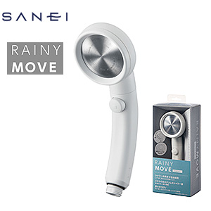 シャワーヘッド[レイニームーヴ][ホワイト]