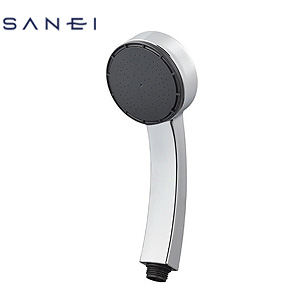 シャワーヘッド[アダプター付][メタリック]