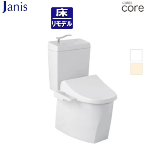 組み合わせトイレセット キュアーズコア[床：排水芯305〜435mm][手洗い有り][洗浄便座付(JCS-230ENN)][タンク式便器][一般地]
