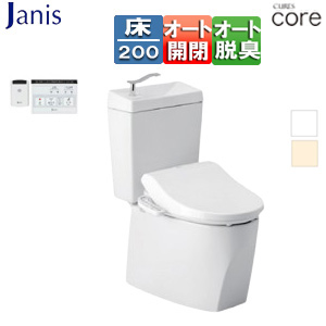 組み合わせトイレセット キュアーズコア[床：排水芯200mm][手洗い有り][洗浄便座付(JCS-601DRA)][リモコン洗浄][タンク式便器][一般地]
