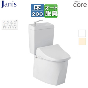 組み合わせトイレセット キュアーズコア[床：排水芯200mm][手洗い有り][洗浄便座付(JCS-220DRN)][リモコン洗浄][タンク式便器][一般地]