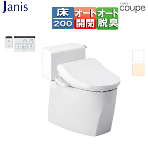組み合わせトイレセット キュアーズクーペ[床：排水芯200mm][手洗い無し][洗浄便座付(JCS-601DRA)][リモコン洗浄][タンク式便器][一般地]