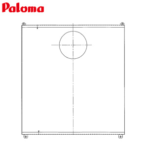化粧板[PS扉内アルコーブ用][給湯器部材]