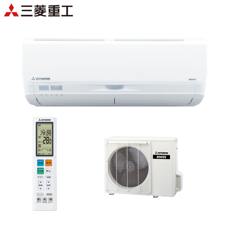 ルームエアコン[Sシリーズ][100V][6畳][2.2kW][ビーバーエアコン][ファインスノー][2026年モデル]