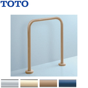 ●手すり[床固定][和風便器用][長さ:500mm][φ34][樹脂被覆タイプ]