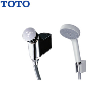 浴室用蛇口[壁][シャワー専用][パブリック][横水栓][自閉式][コンフォートウエーブシャワー(樹脂)][スパウトなし][一般地]