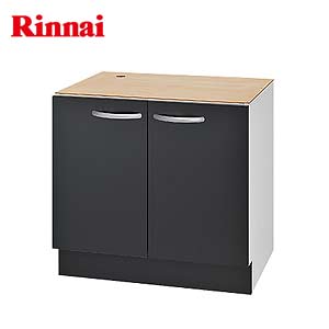 コンロ下部キャビネット[黒]