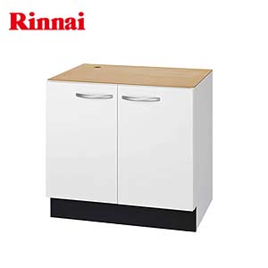 コンロ下部キャビネット[白]