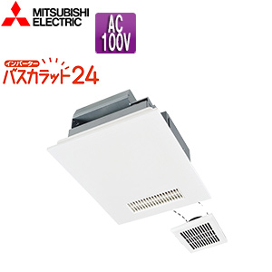 浴室換気暖房乾燥機 バスカラット24[電気式][天井埋込型][100V][24時間換気][2部屋用][DCブラシレスモーター]
