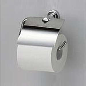 紙巻器[ステンレス製+亜鉛合金製][鏡面タイプ][丸型][アクセサリー]