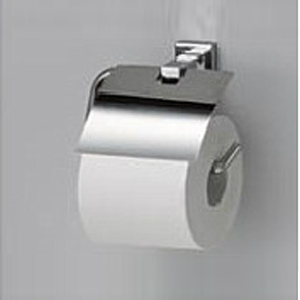 紙巻器[ステンレス製+亜鉛合金製][鏡面タイプ][角型][アクセサリー]