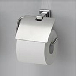 紙巻器[ステンレス製+亜鉛合金製][マットタイプ][角型][アクセサリー]