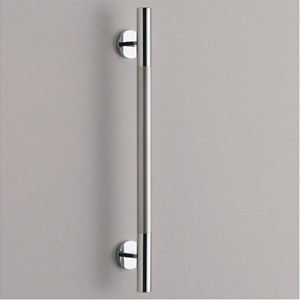 手すり インテリアバー[壁固定][I型]多用途用][長さ:800ｍｍ][φ32][前出:65mm][ステンレスタイプ][コンテンポラリタイプ][ショットブラスト仕上げ]