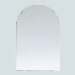 化粧鏡[アーチ形][300×450][耐食鏡][アクセサリー]