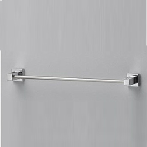 タオル掛け[ステンレス製+亜鉛合金製][めっき仕上げ][幅650mm][角型][アクセサリー]