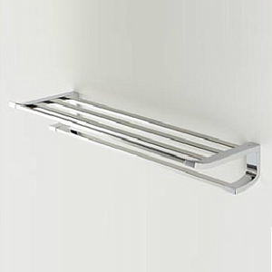 タオル棚[ステンレス製+亜鉛合金製][めっき仕上げ][アクセサリー]