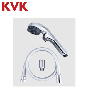 シャワーヘッドセット[3wayワンストップ][eシャワー][めっき][メタリックホース][長さ1.6m]