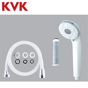 シャワーヘッドセット[ハダモケア][ウルトラファインバブル][浄水][白ホース][長さ1.6m]