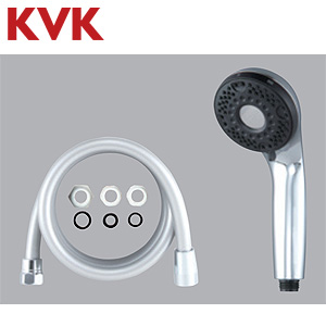 シャワーヘッドセット[ハダモメッキ][ウルトラファインバブル][めっき][メタリックホース][長さ1.6m]