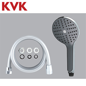 シャワーヘッドセット[Gシャワー][ウルトラファインバブル][めっき][メタリックホース][長さ1.6m]